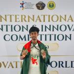 আন্তর্জাতিক উদ্ভাবন প্রতিযোগিতায় ধুনটের নাঈমের জোড়া স্বর্ণজয় - Chief TV