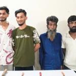 ডাকাতির প্রস্তুতিকালে দেশীয় অস্ত্রসহ ৪ জন গ্রেপ্তার - Chief TV