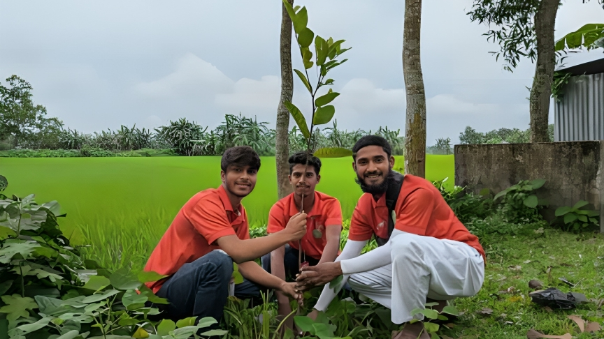 বন্ধুমহল ব্লাড ডোনার সোসাইটির ফুলপুর শাখার উদ্যোগে বৃক্ষরোপন কর্মসূচি - Chief TV