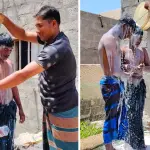 ওমানে ২০ লিটার দুধ দিয়ে গোসল, প্রেম ও জুয়া ছাড়ার শপথ দুই প্রবাসীর - Chief TV