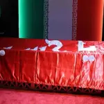 ইমাম রেজার মাজারের লাল পতাকা খামেনির কফিন - Chief TV