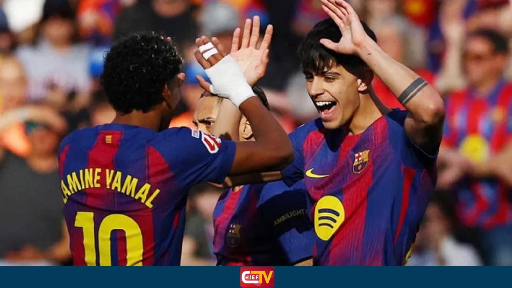 লেভান্তেকে উড়িয়ে শীর্ষে ফিরল বার্সা - Chief TV