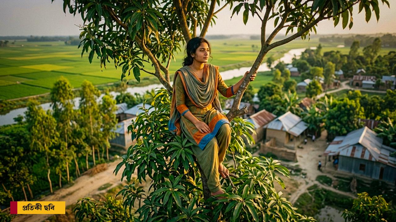 মা-ভাইয়ের সঙ্গে অভিমান করে গাছের মগডালে নারী - Chief TV