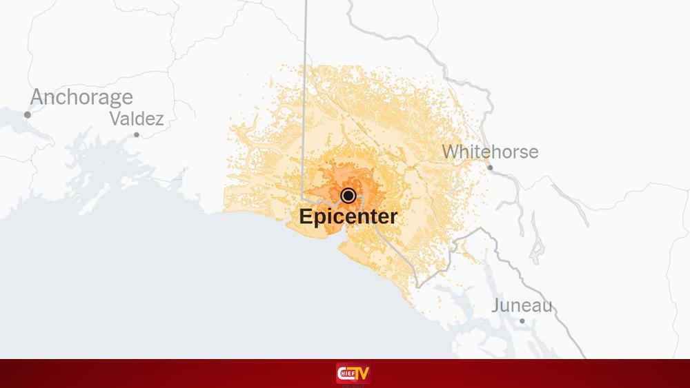 ৭ মাত্রার ভূমিকম্পে কেঁপে উঠল যুক্তরাষ্ট্র-কানাডা সীমান্ত - Chief TV