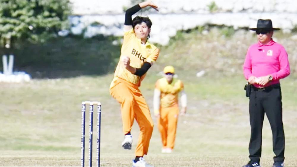 ৮ উইকেট নিয়ে ভুটানের সোনামের বিশ্বরেকর্ড - Chief TV