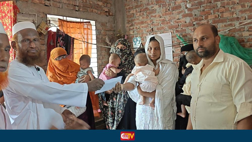 বাউফলে পাঁচ নবজাতকের অসহায় পরিবারে ড. মাসুদ এমপির মানবতার স্পর্শ - Chief TV