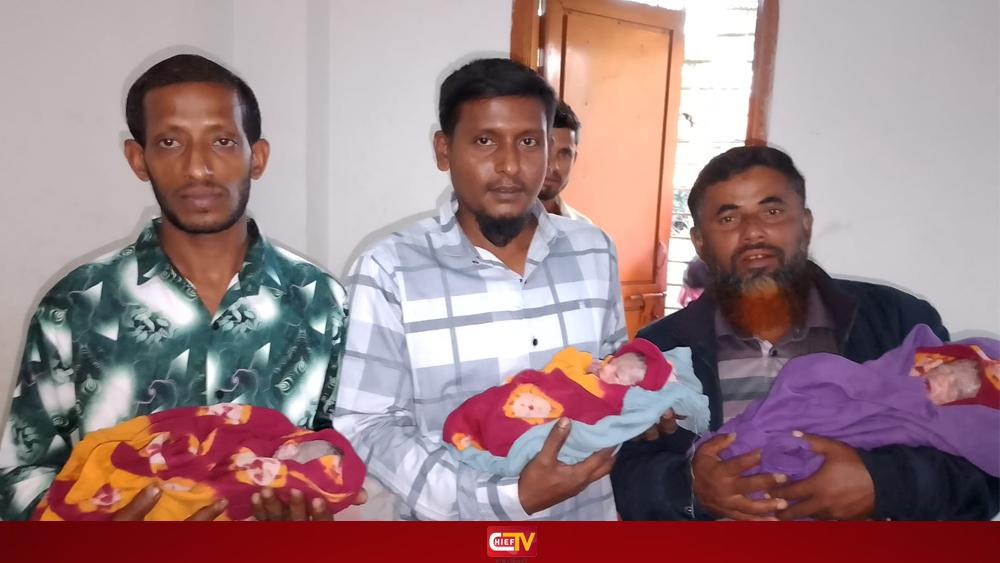 ধুনটে একসঙ্গে তিন সন্তানের জন্ম দিলেন আঁখি খাতুন - Chief TV