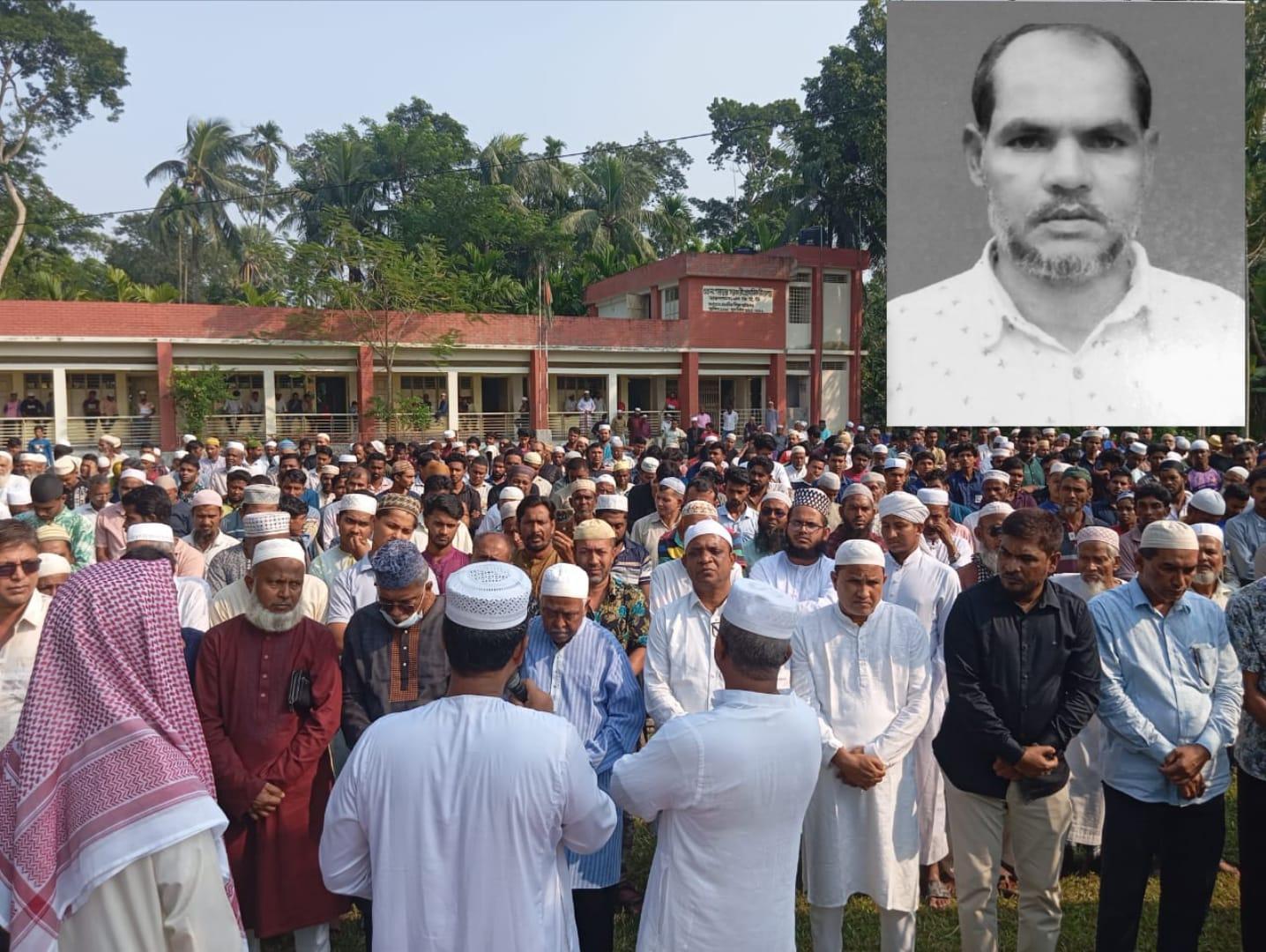 বানারীপাড়ায় শ্রমিক দল সভাপতি ছগির খানের জানাজা অনুষ্ঠিত- Chief TV