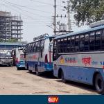 কুষ্টিয়ায় অনির্দিষ্টকালের জন্য বাস চলাচল বন্ধ - Chief TV