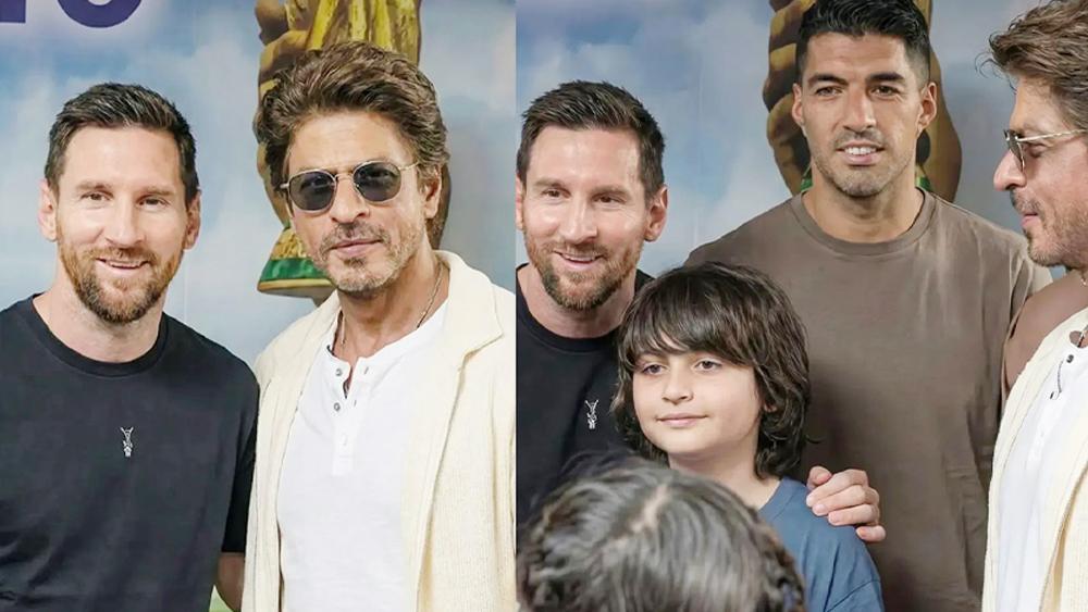 মেসি ভক্ত ছেলের আবদার মেটালেন শাহরুখ - Chief TV