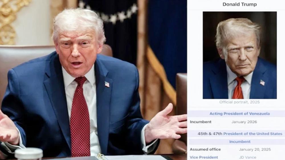 নিজেকে ভেনেজুয়েলার ভারপ্রাপ্ত প্রেসিডেন্ট ঘোষণা ট্রাম্পের - Chief TV