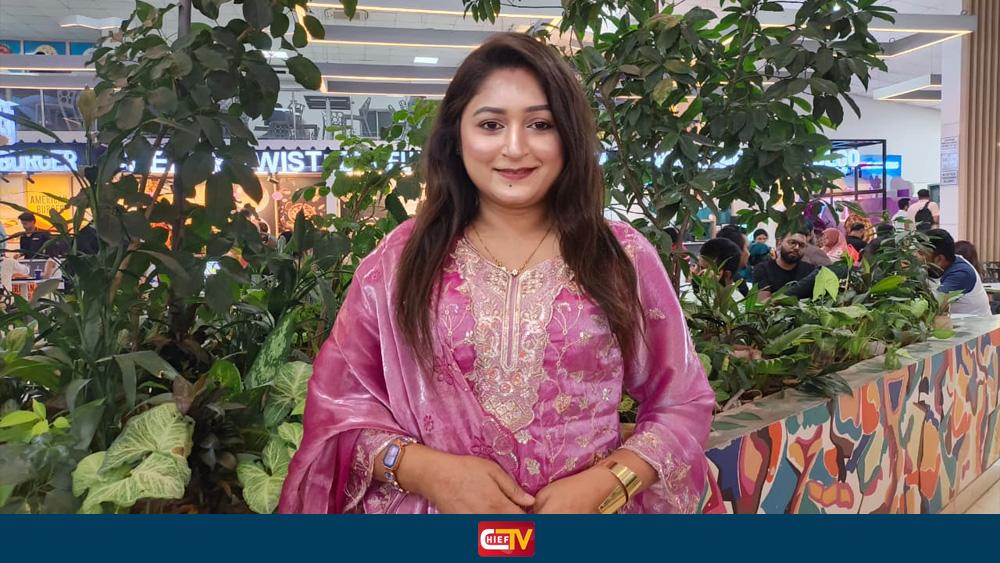অভিনয়ে নিজের আলাদা পরিচয় গড়তে চান জাফরিন সাজ - Chief TV