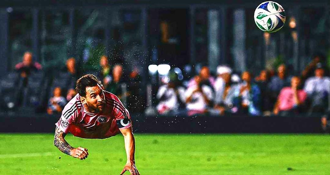 উড়ন্ত হেডে মেসির দুর্দান্ত গোল, গড়লেন রেকর্ডও- Chief TV