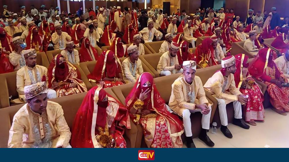 সিলেটে একসঙ্গে ১২৬ তরুণ-তরুণীর বিয়ে - Chief TV