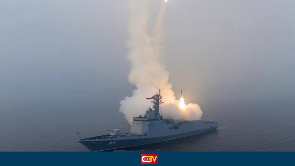 যুদ্ধজাহাজ থেকে ক্ষেপণাস্ত্র ছুড়ল উত্তর কোরিয়া! - Chief TV