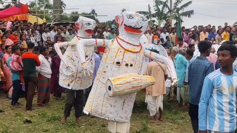 ঠাকুরগাঁওয়ে চড়ক মেলায় বাঁশ-কাগজের শিল্পে প্রাণ ফিরল গ্রামীণ ঐতিহ্য - Chief TV