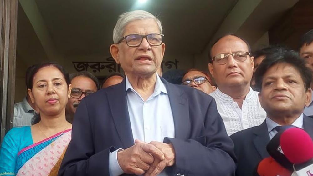 ঠাকুরগাঁওয়ে মেডিকেল কলেজের সিদ্ধান্ত হয়ে গেছে : মির্জা ফখরুল - Chief TV