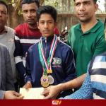 ঠাকুরগাঁওয়ের মাহমুদ করিমের স্কোয়াসে পদক জয় - Chief TV