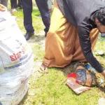 ভৈরবে চলন্ত অটোরিকশায় আগুন, নেভাতে গিয়ে পাওয়া গেল গাঁজার বস্তা - Chief TV