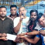মন্দিরের হরিবাসরে অর্ধ লক্ষ টাকা দিলেন শামীম হোসেন - Chief TV